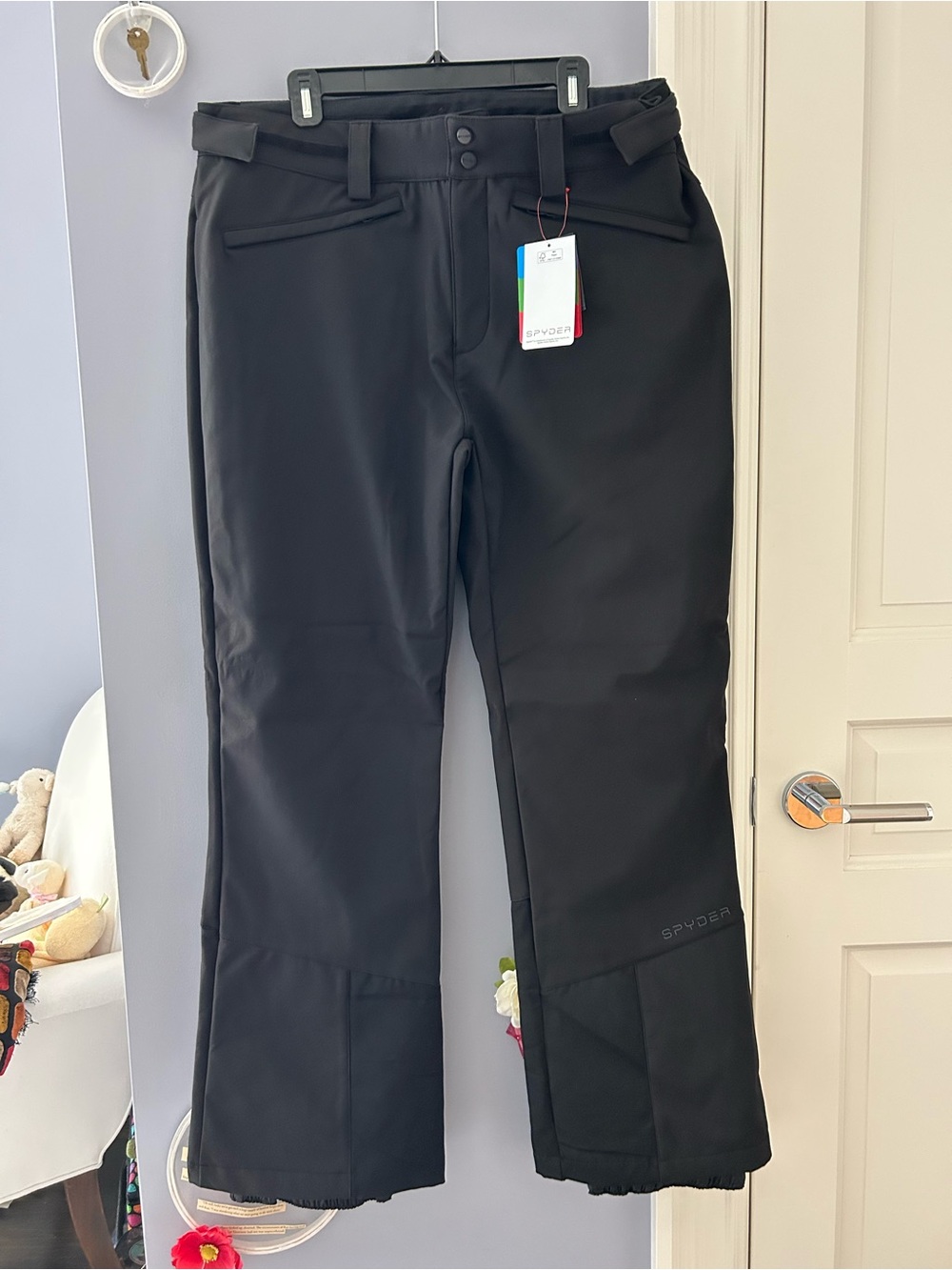Spyder Men's Black Ski Shell Pants